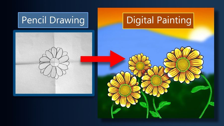 Digital Sketching cũng tiết kiệm chi phí hơn so với phương pháp cũ