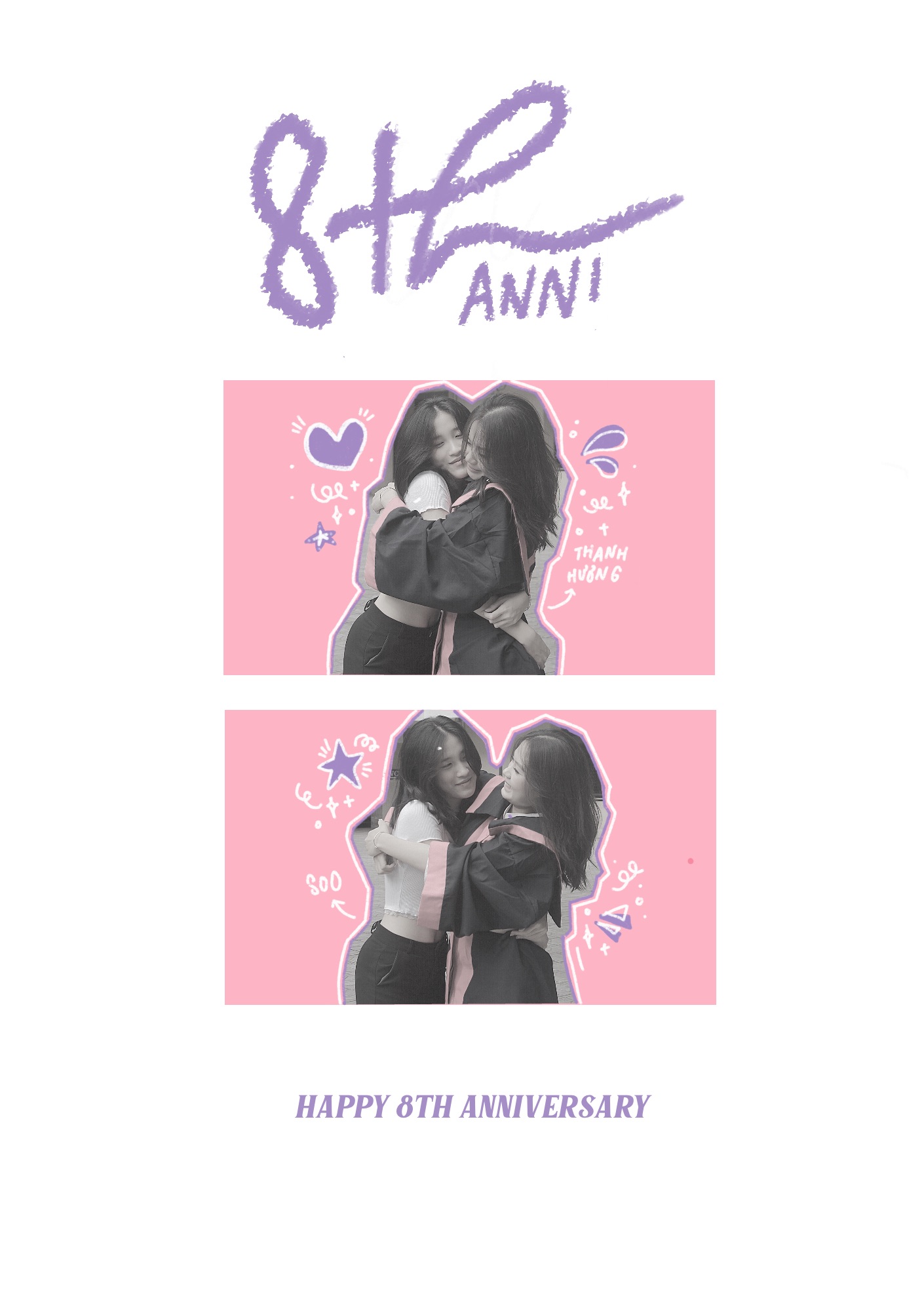 Postcard: Happy 8th anniversary