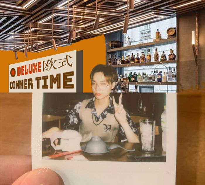 Have dinner with dinner