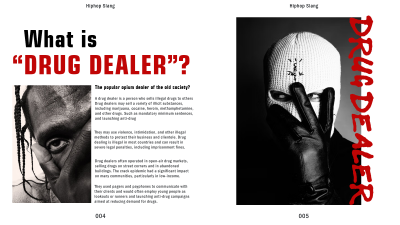 Layout Design "Hiphop Magazine"