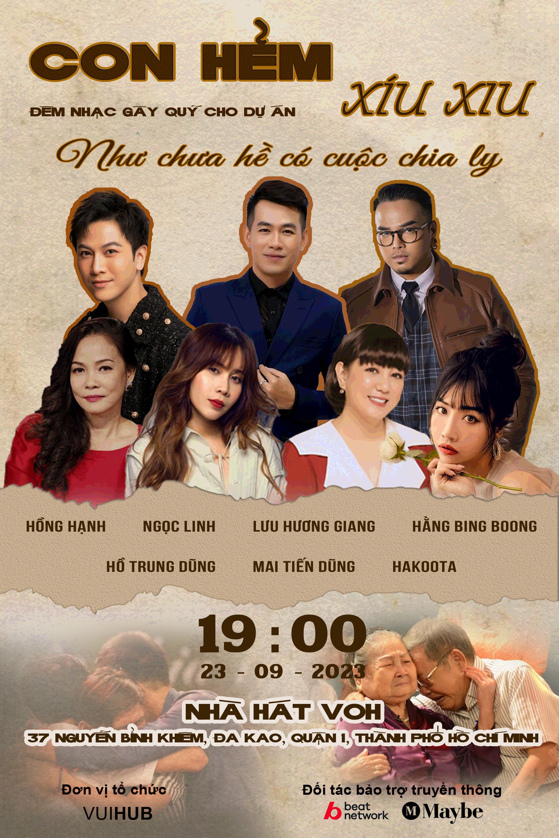 Đêm nhạc "Con hẻm xíu xiu"