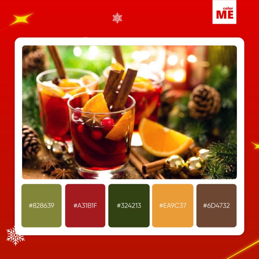 Những palette màu Giáng sinh dành cho designer