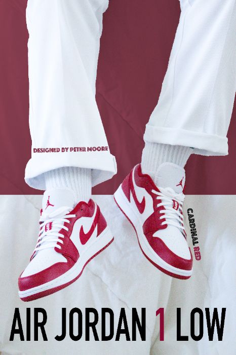 Nguyễn Chí Đức Dũng - AJ1 LOW Cardinal Red