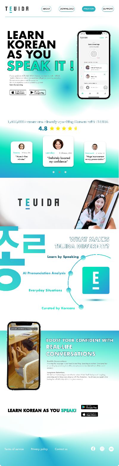 Phuong Khanh BTGK Teuida landing page