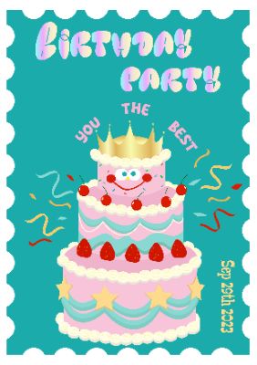 MY BIRTHDAY PARTY