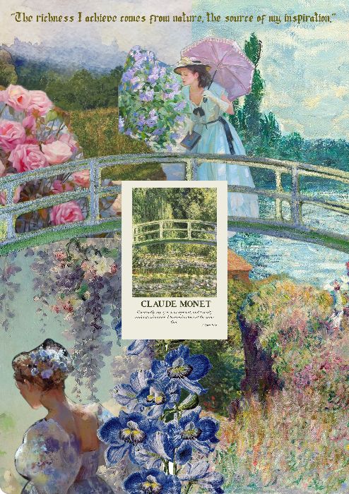 Claude Monet aesthetic