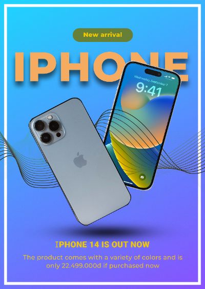 Poster quảng cáo cho IP 14