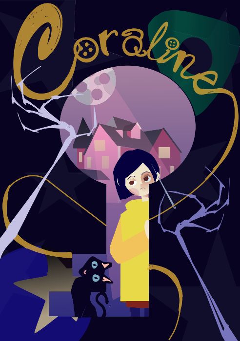 Poster phim Coraline