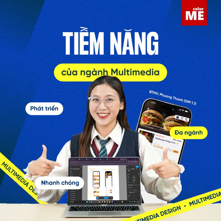 Ảnh minh hoạ tiềm năng ngành Thiết kế đồ hoạ đa phương tiện