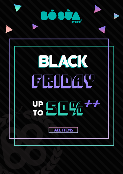 Siêu Sale cuối năm Black friday cùng BOO