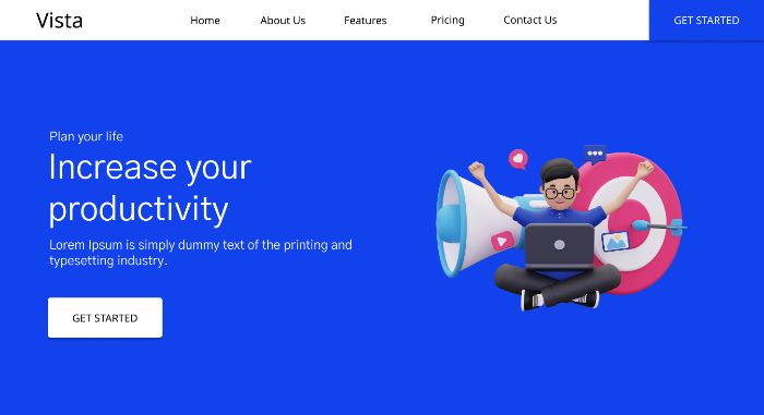 Landing Page - Bùi Thành Trung