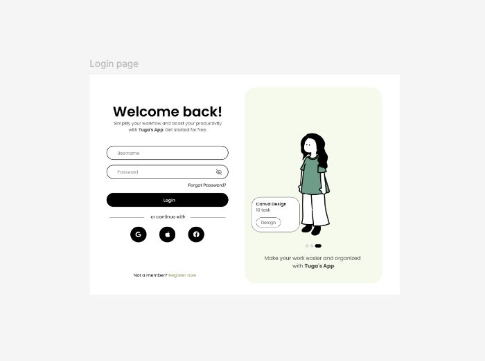 BTVN Buổi 1 - Login page