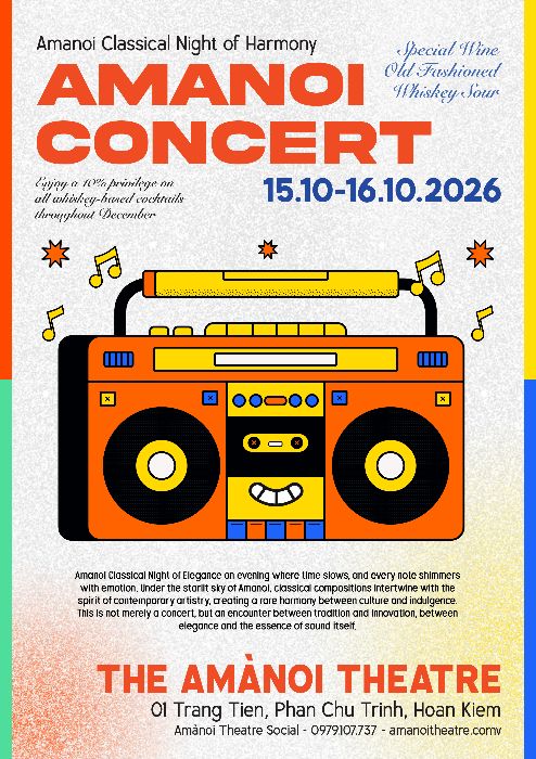 Tran Huu Trung - Poster event cuối kỳ