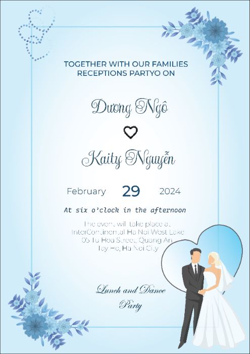 wedding invitation
