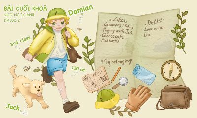 BÀI CUỐI KHÓA - MEET THE CHARACTER