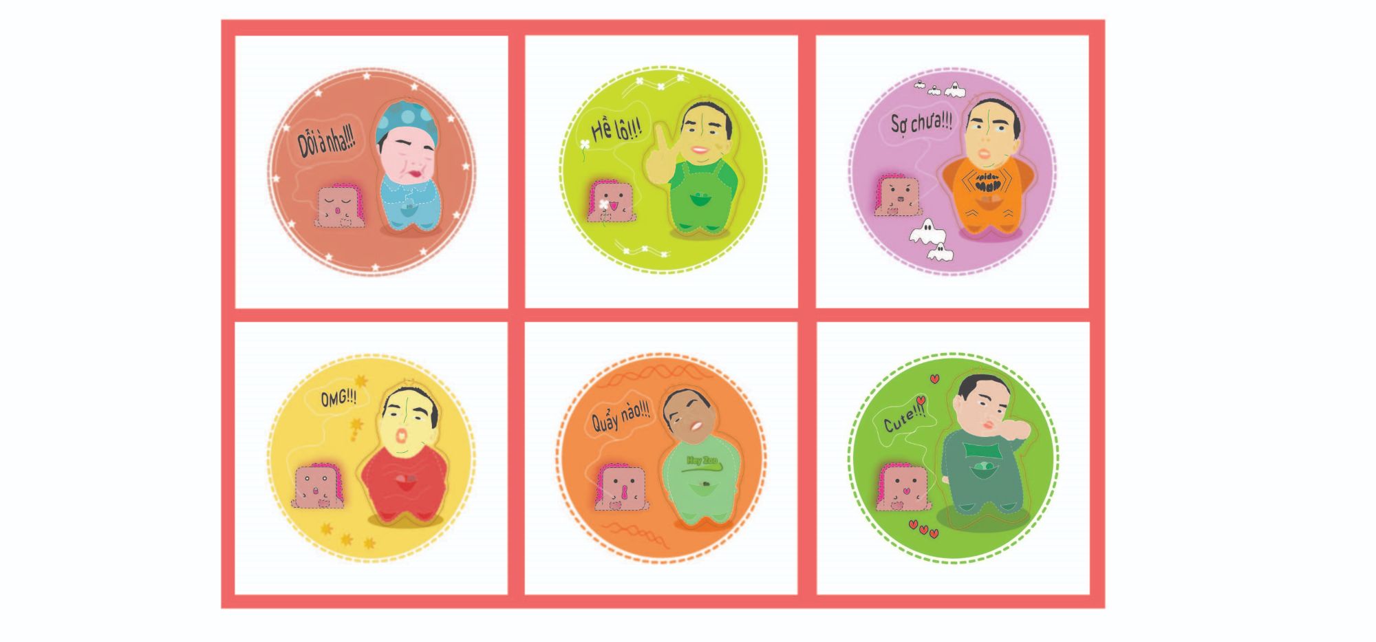 BTCM_STICKER BIỂU CẢM