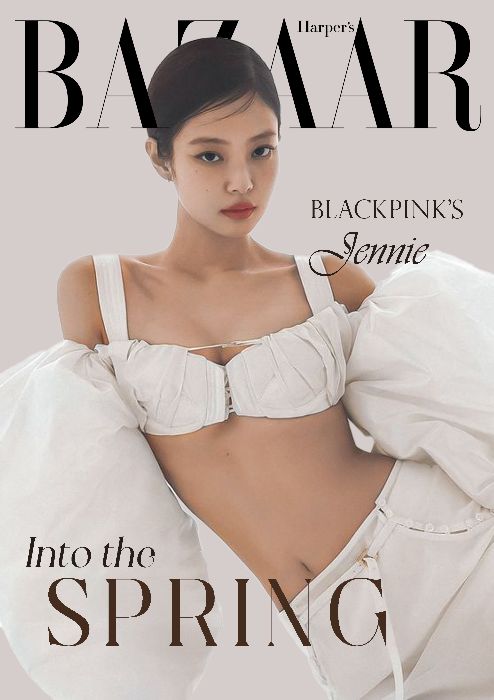 Jennie Kim is on the cover