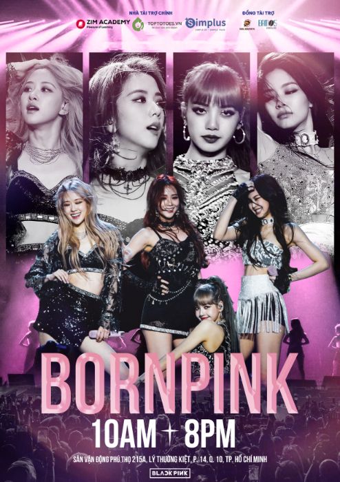 POSTER CUỐI KHÓA - BLACKPINK POSTER CONCERT