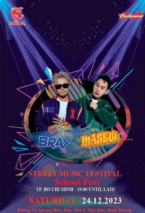 Posters live show Bray - Masew