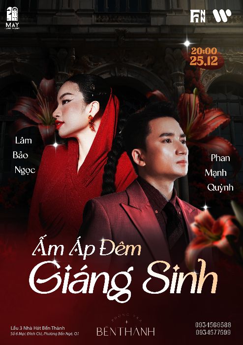 Ấm Áp Đêm Giáng Sinh Cùng Show Ca Nhạc Của Phan Mạnh Quỳnh & Lâm Bảo Ngọc