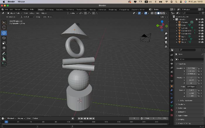 Homework: 3D Balance Visual