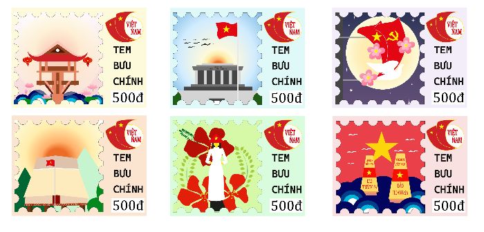 Tem bưu chính chủ đề Việt Nam
