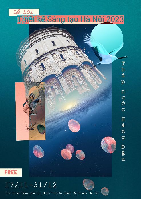 Poster sightseeing tour of CHATEAU D'EAU HANG DAU