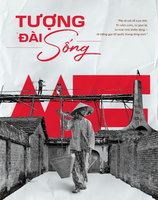 COLLAGE ART - NGƯỜI MẸ VIỆT NAM ANH HÙNG