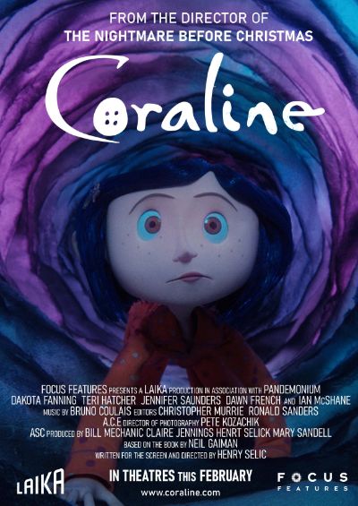 Film poster - Coraline