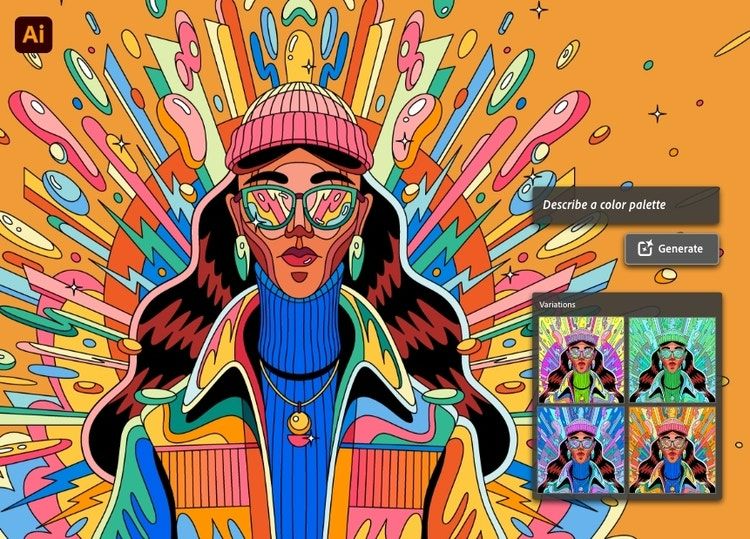 Cùng với Photoshop, Illustrator cũng là một phần mềm thiết kế tuyệt vời để sáng tạo
