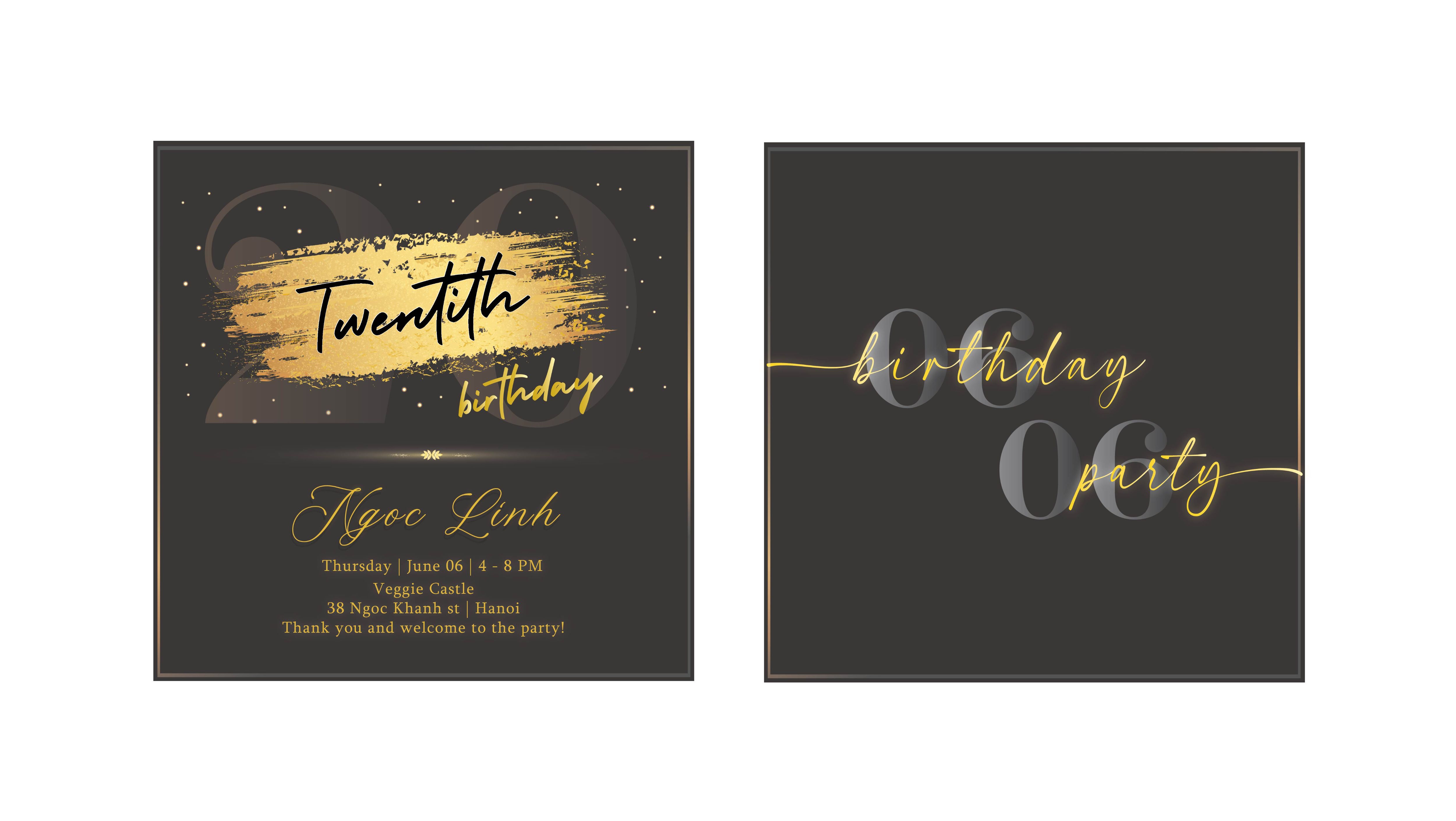 BIRTHDAY INVITATION CARD