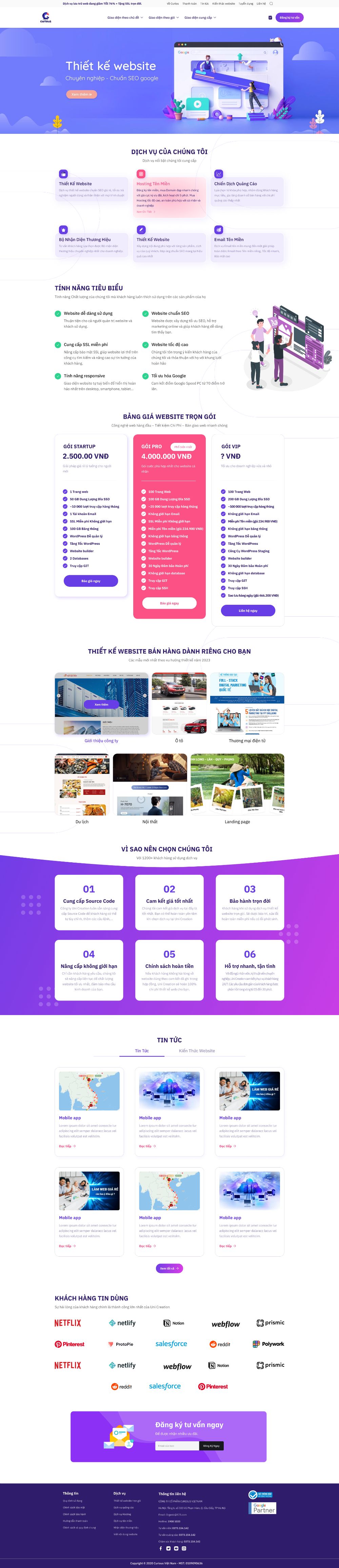 Curious Website