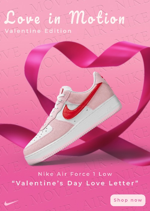 Nike Love Letter For Valentine's Day