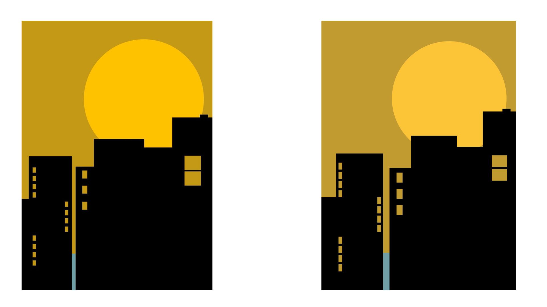 Flat skyline
