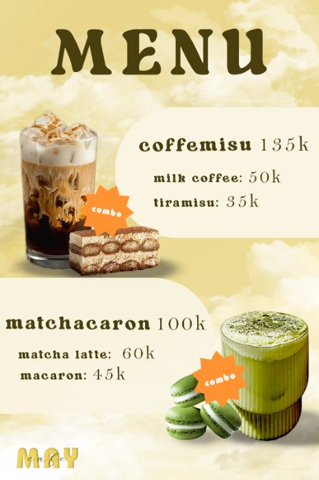 thiết kế ấn phẩm chủ đề cafe