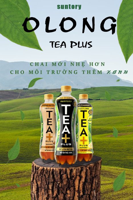 Trà OLong Tea Plus