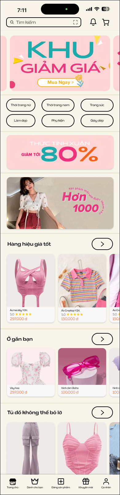 Bài cuối khóa: App thanh lý đồ thời trang Compuss