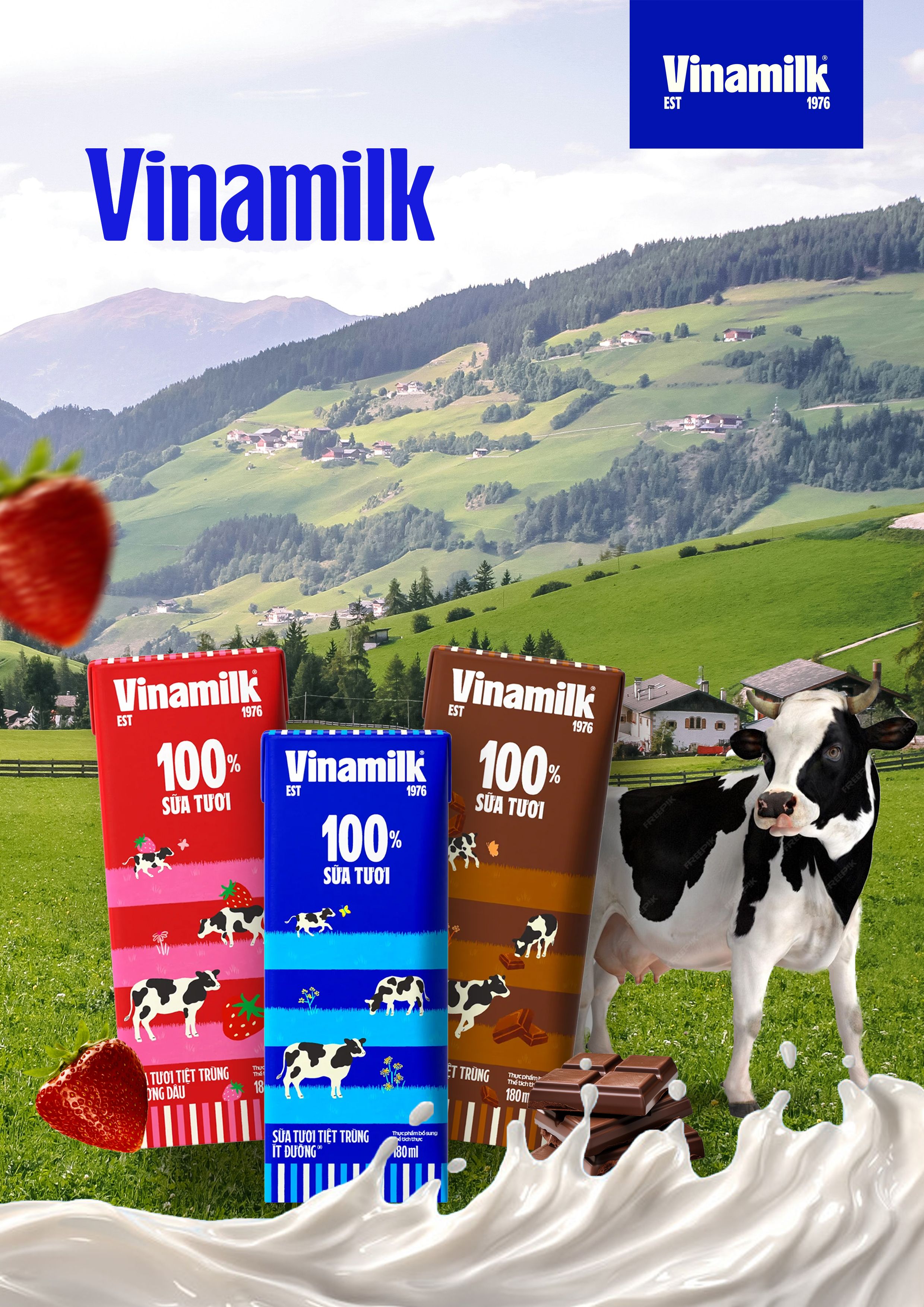Vinamilk poster