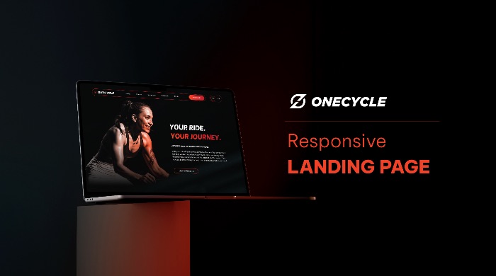 One Cycle - Responsive Landing Page