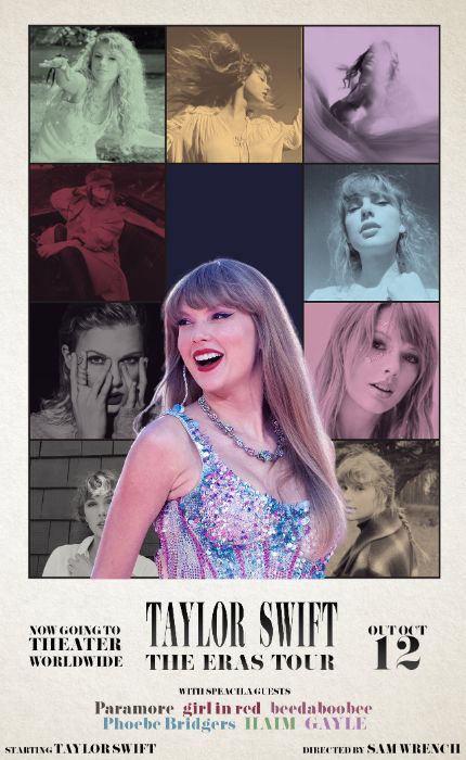 Poster cho phim THE ERAS TOUR