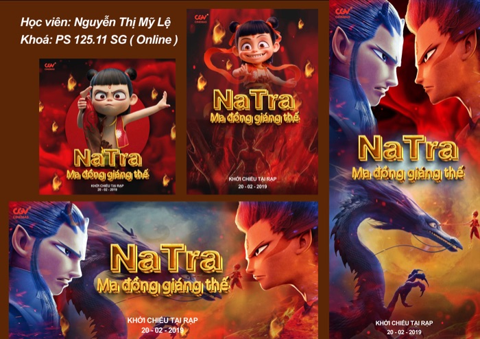 Bộ ấn phẩm phim NaTra Ma đồng giáng thế