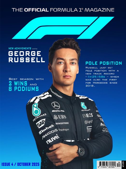 f1 magazine cover