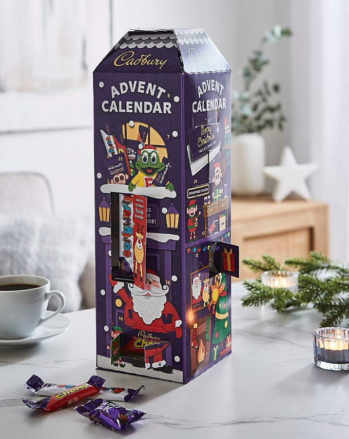Bao bì dạng lịch Advent - thiết kế bao bì mùa Giáng Sinh giúp tăng tính trải nghiệm cho người dùng