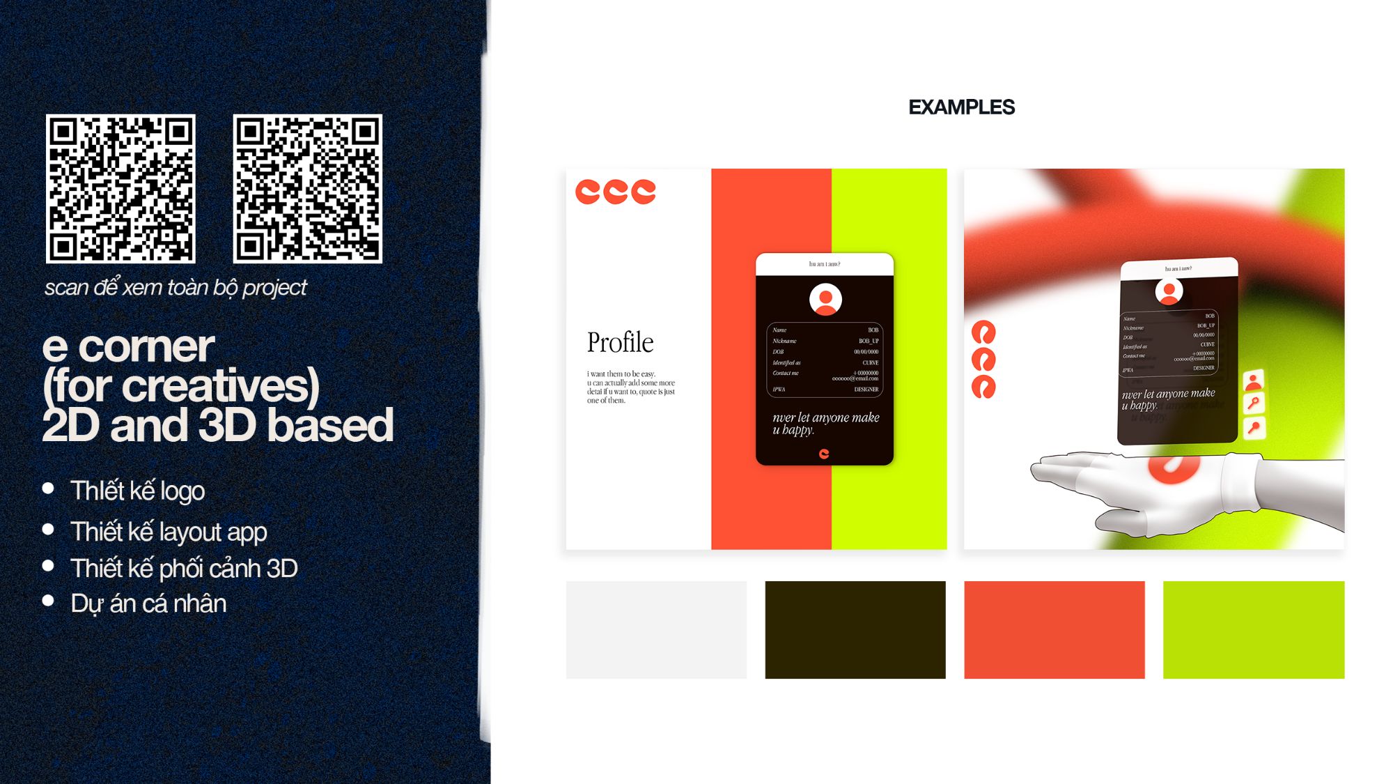 Portfolio on Color ME