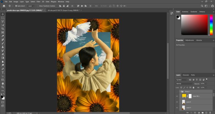 Bài tập về nhà: Thiết kết poster theo mẫu