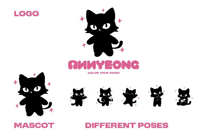 LOGO & MASCOT ANNYEONG CAKES
