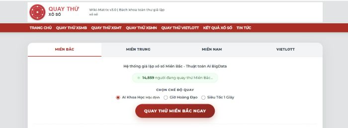 Trải nghiệm quay thử vietlott 6 55 trực tuyến siêu chuẩn