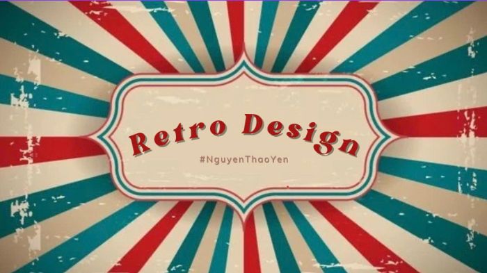 retro design của thảo yến