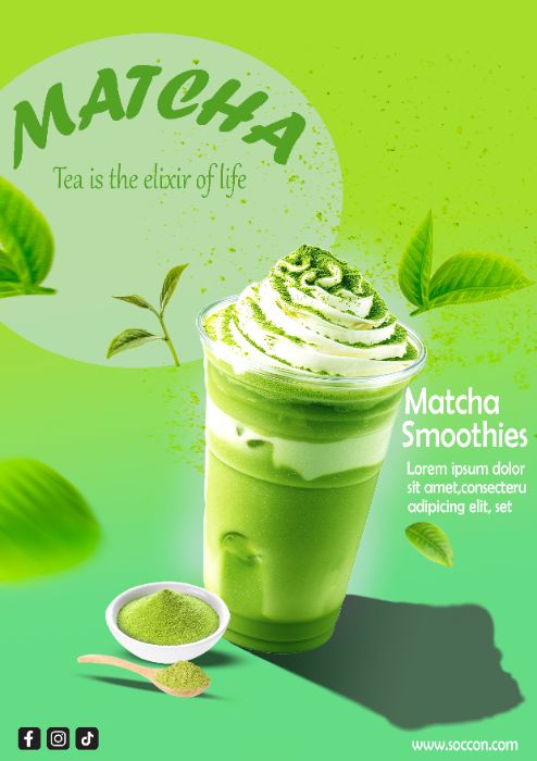 Matcha smoothies