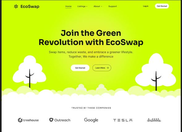 Website Môi trường EcoSwap